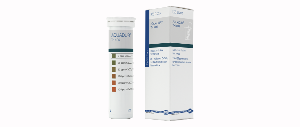 New AQUADUR TH 400 Total Water Hardness Test Strips for Clearer Readings