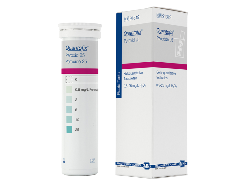 Semi-quantitative test strips QUANTOFIX Peroxide 25