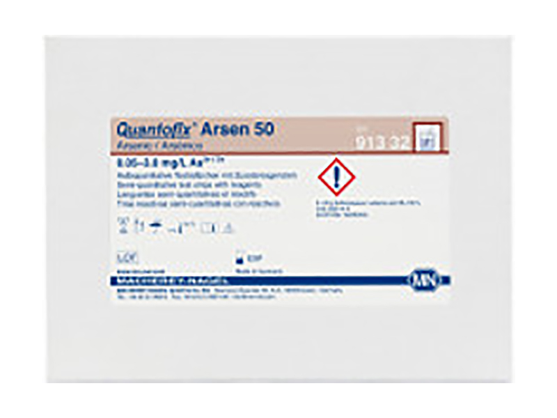 Semi-quantitative test strips QUANTOFIX Arsenic 50