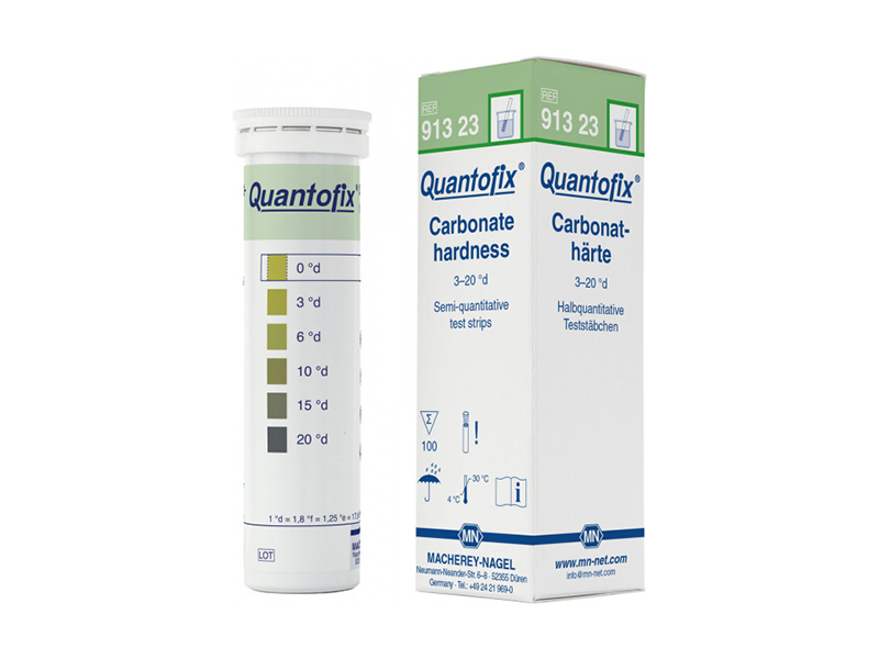 Semi-quantitative test strips QUANTOFIX Carbonate hardness