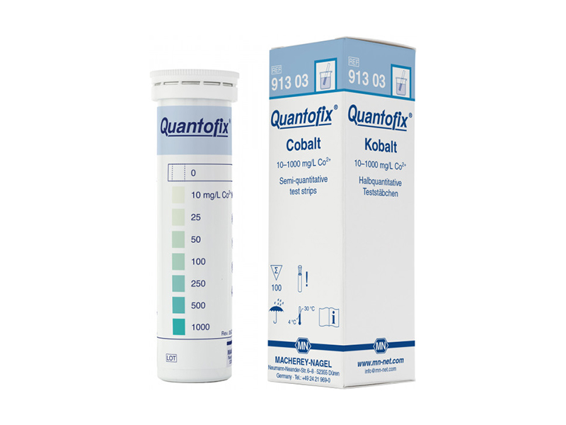 Semi-quantitative test strips QUANTOFIX Cobalt