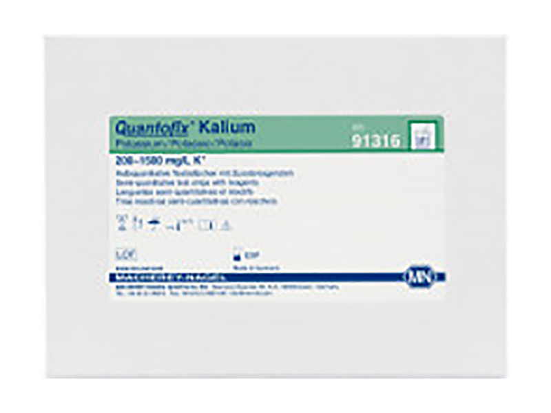 Semi-quantitative test strips QUANTOFIX Potassium