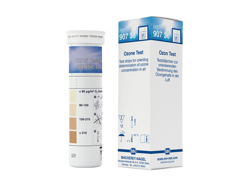 Semi-quantitative test strips Ozone Test, for Ozone in air