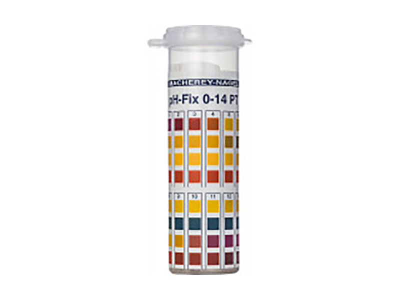 pH test strips, pH‑Fix 0–14 PT, fixed indicator