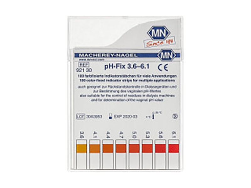 德国MN pH-Fix 3.6-6.1无渗透试纸92130