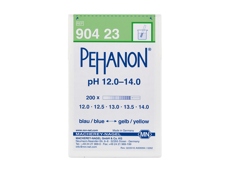 德国MN PEHANON系列PH 12.0-14.0试纸90423
