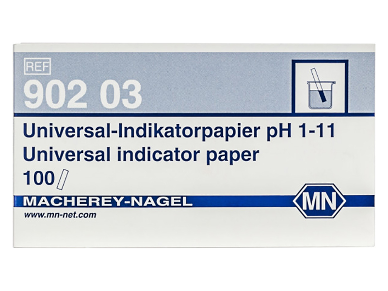 Universal indicator paper pH 1–11, booklet