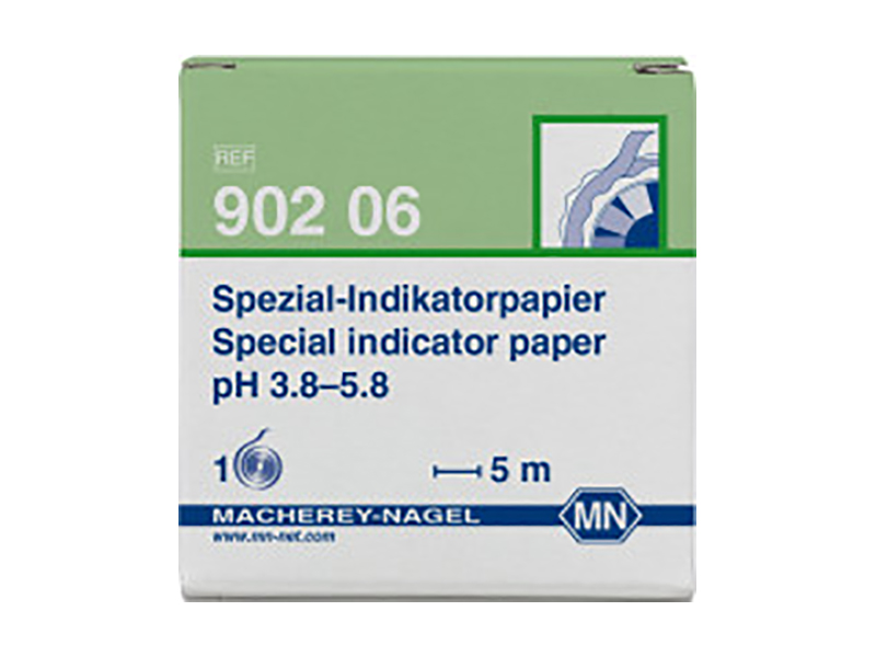 德国MN 单色pH试纸pH 3.8-5.8 90206