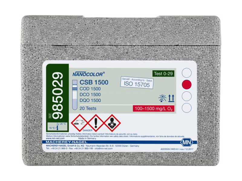 德国MN COD预装管试剂 （COD 1500）985029