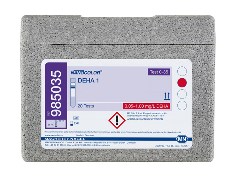 德国MN二乙基羟胺( DEHA )预装管试剂 985035