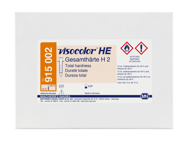 Titrimetric test kit VISOCOLOR HE Total hardness H 2