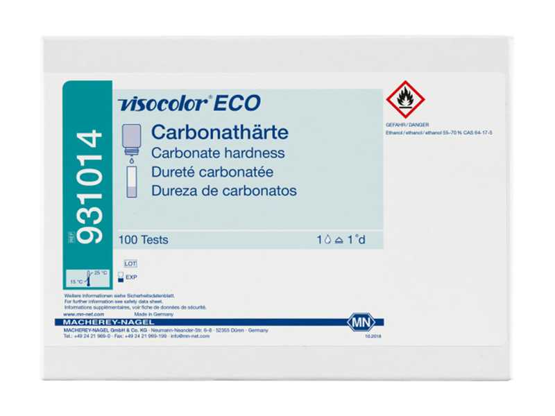 德国MN VISOCOLOR ECO碳酸盐硬度滴定测试盒 ( Carbonate hardness )931014
