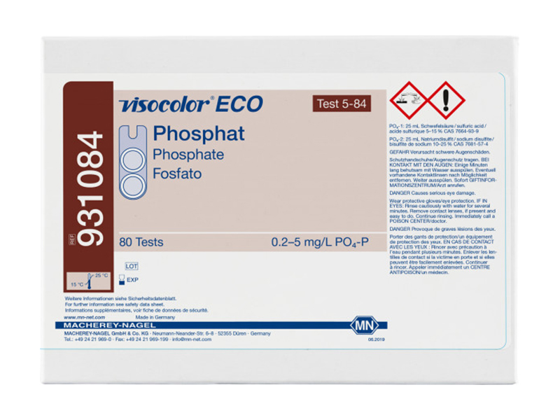 德国MN VISOCOLOR ECO磷酸盐测试盒 ( Phosphate )931084 / 931284（补充装）