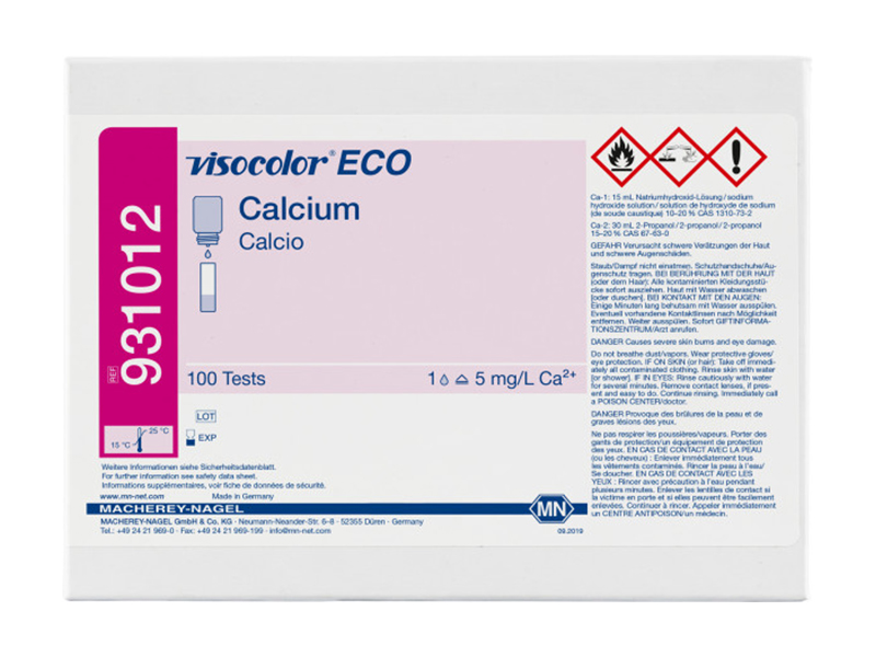 德国MN VISOCOLOR ECO钙滴定测试盒 ( Calcium )931012