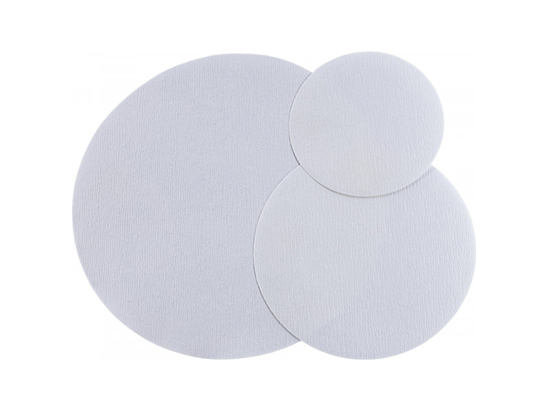 Filter paper circles, MN 652, Technical, Fast (15 s), Crepped