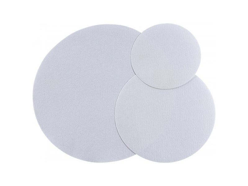 Filter paper circles, MN 651, Technical, Fast (9 s), Crepped