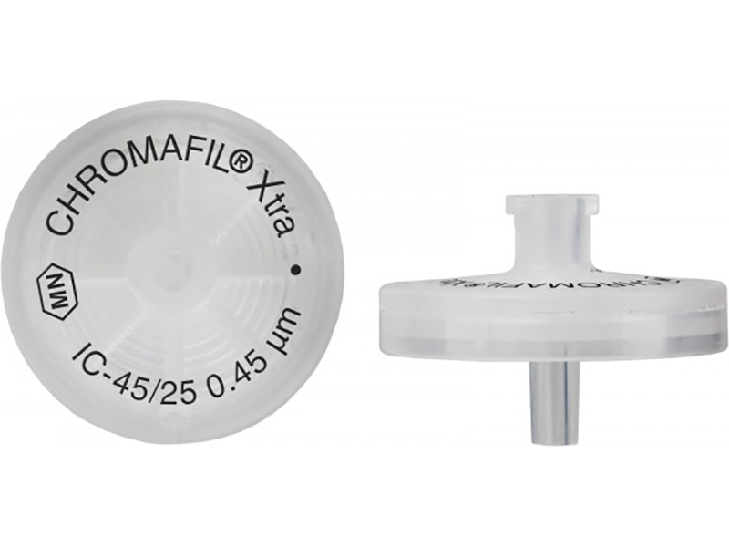 Syringe filters, labeled, CHROMAFIL Xtra IC, 25 mm, 0.45 µm