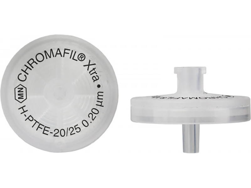 Syringe filters, labeled, CHROMAFIL Xtra H-PTFE, 25 mm, 0.45 µm