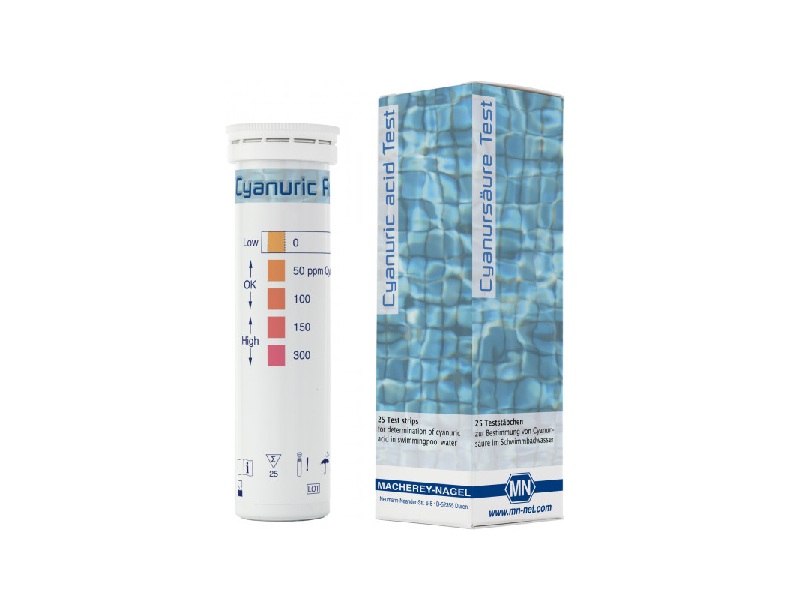 Semi-quantitative test strips Cyanuric Acid Test (swimming pools)