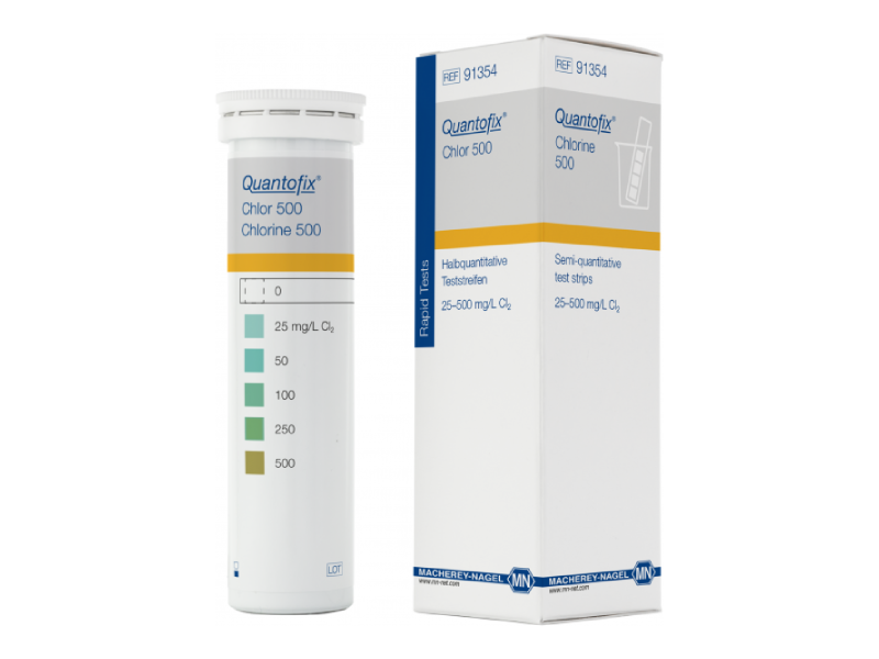 德国MN QUANTOFIX氯500半定量测试条（Chlorine 500）91354